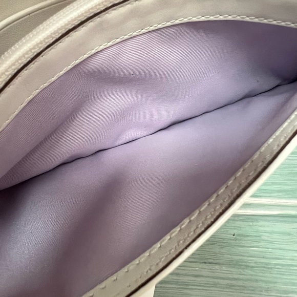 Coach White Patented Leather Clutch - Picture 8 of 12